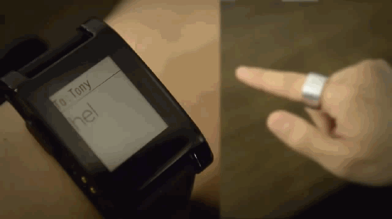 這才是魔戒 用它手指在空中一劃就能打開(kāi)電視