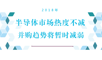 全球半導(dǎo)體市場熱度不減 并購趨勢將暫時(shí)減弱