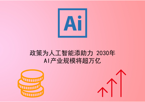 政策為人工智能添助力 2030年AI產(chǎn)業(yè)規(guī)模將超萬億